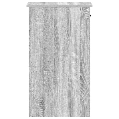 Supporto a Torre per Computer con Cassetto Grigio 35x45x77 cm - homemem39