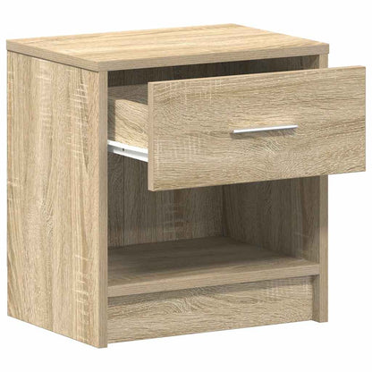 Comodini 2 pz con Cassetto Rovere Sonoma 39x28x41 cm - homemem39