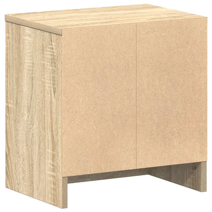 Comodini 2 pz con Cassetto Rovere Sonoma 39x28x41 cm - homemem39