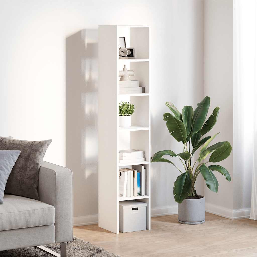 Librerie 2 pz Impilabili Bianchi 30x30x80 cm Legno Multistrato | homemem39