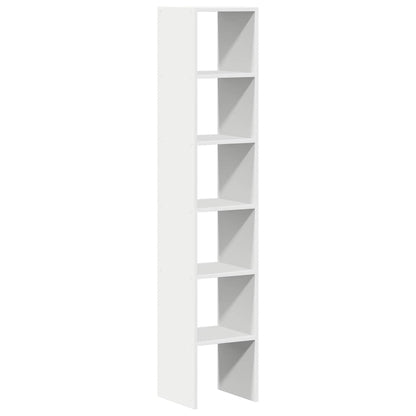 Librerie 2 pz Impilabili Bianchi 30x30x80 cm Legno Multistrato | homemem39