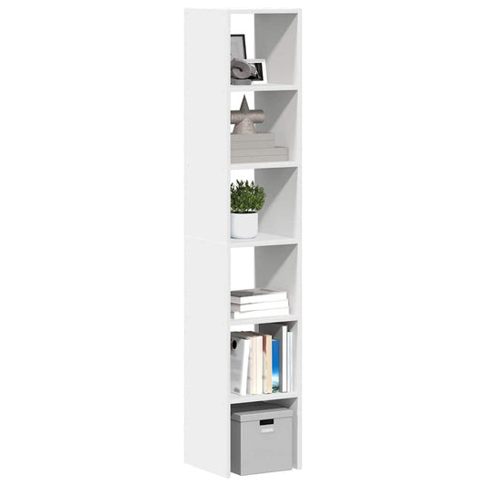 Librerie 2 pz Impilabili Bianchi 30x30x80 cm Legno Multistrato | homemem39