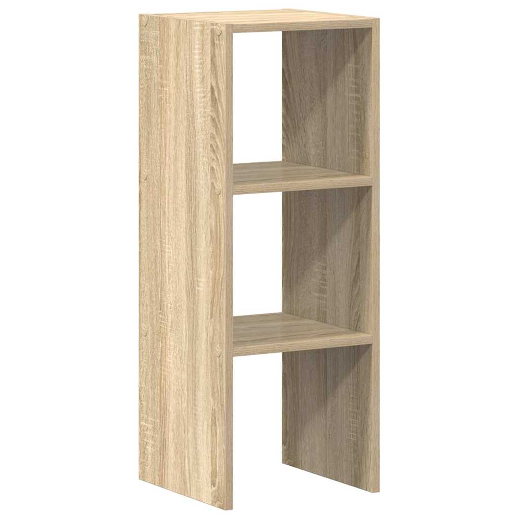 Libreria Impilabili Rovere Sonoma 30x30x80 cm Legno Multistrato