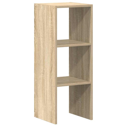 Libreria Impilabili Rovere Sonoma 30x30x80 cm Legno Multistrato