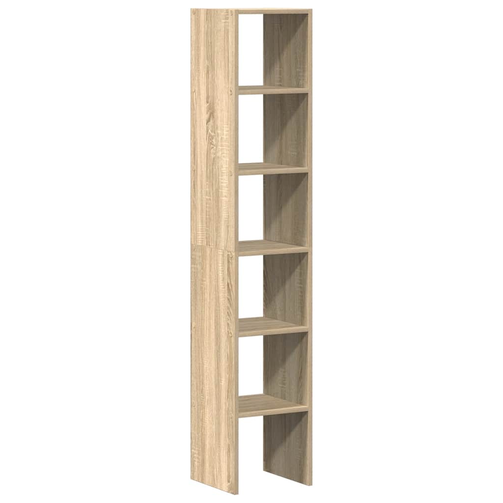 Librerie 2 pz Impilabili Rovere Sonoma 30x30x80 cm Truciolato | homemem39