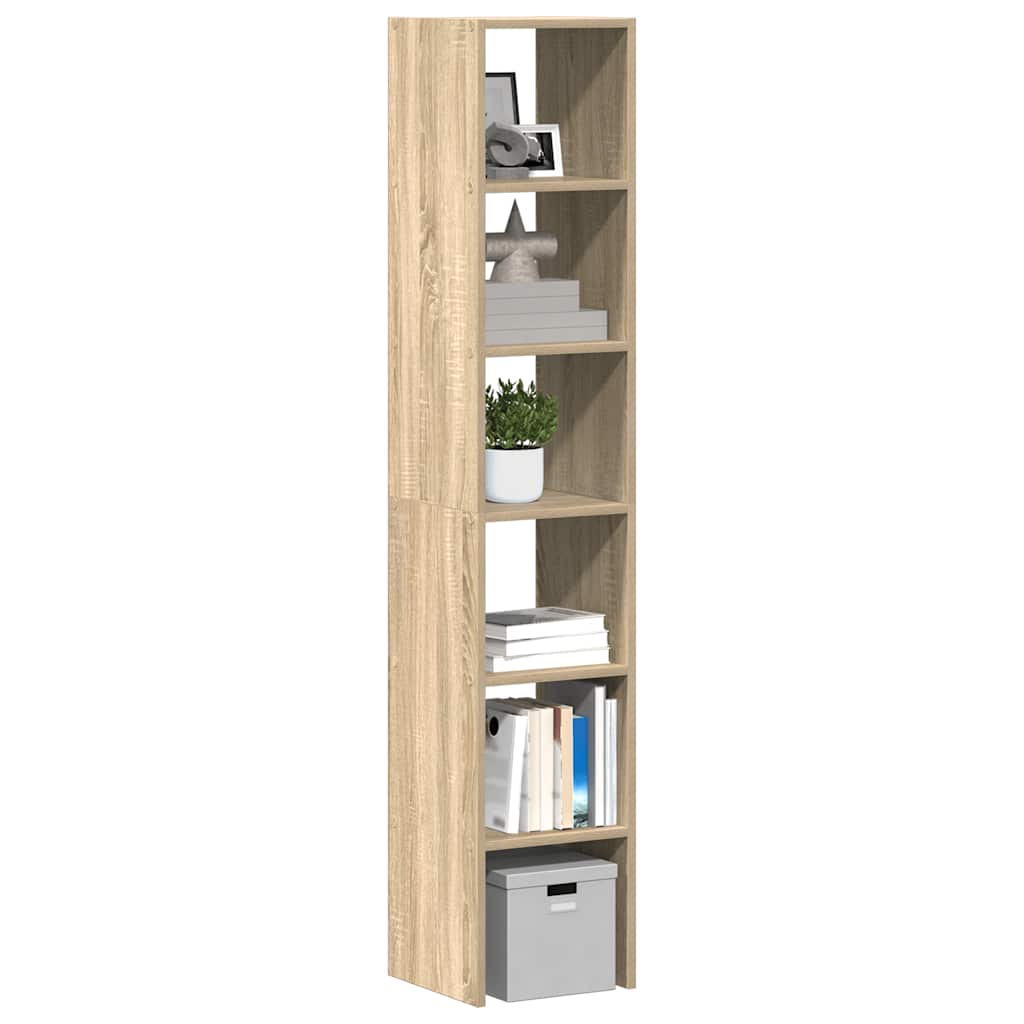 Librerie 2 pz Impilabili Rovere Sonoma 30x30x80 cm Truciolato | homemem39