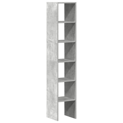 Librerie 2 pz Impilabili Grigio Cemento 30x30x80 cm Truciolato | homemem39