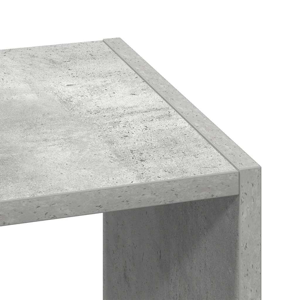 Librerie 2 pz Impilabili Grigio Cemento 30x30x80 cm Truciolato | homemem39