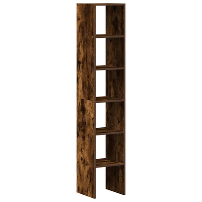 Librerie 2 pz Impilabili Rovere Fumo 30x30x80 cm in Truciolato | homemem39