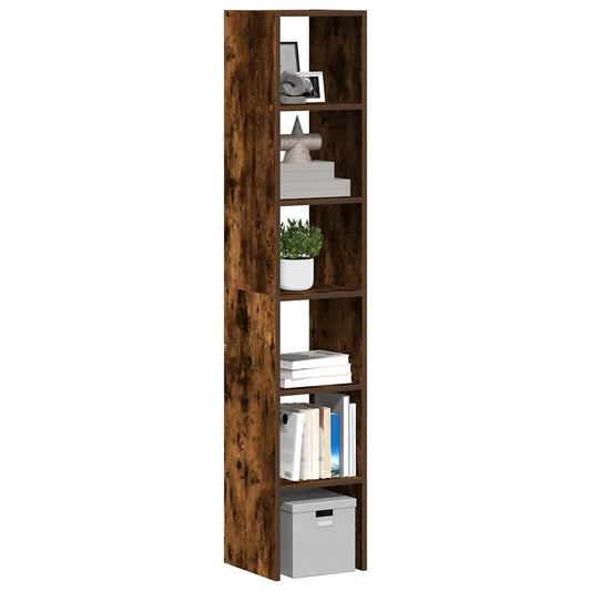 Librerie 2 pz Impilabili Rovere Fumo 30x30x80 cm in Truciolato | homemem39