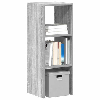 Libreria Impilabili Grigio Sonoma 30x30x80 cm Legno Multistrato
