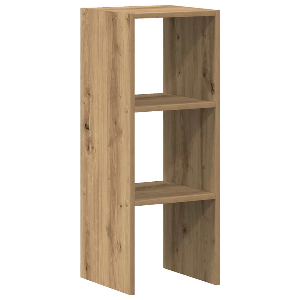Libreria Impilabili Rovere Artigianale 30x30x80 cm Truciolato