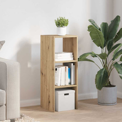 Libreria Impilabili Rovere Artigianale 30x30x80 cm Truciolato | homemem39