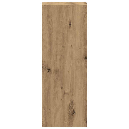 Libreria Impilabili Rovere Artigianale 30x30x80 cm Truciolato