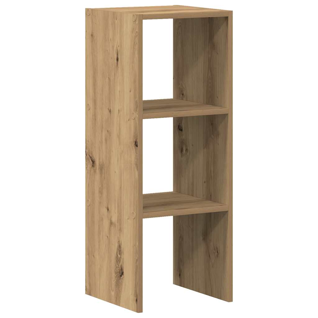 Libreria Impilabili Rovere Artigianale 30x30x80 cm Truciolato