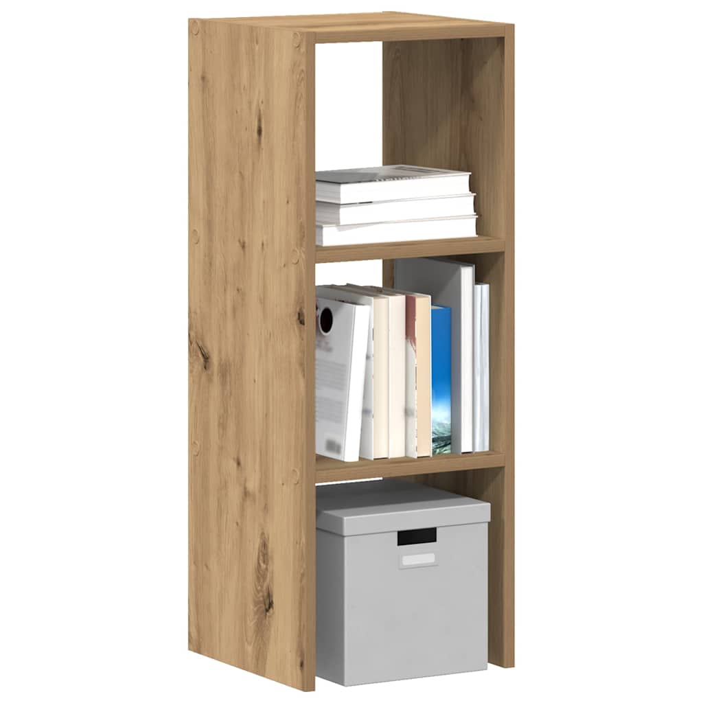 Libreria Impilabili Rovere Artigianale 30x30x80 cm Truciolato