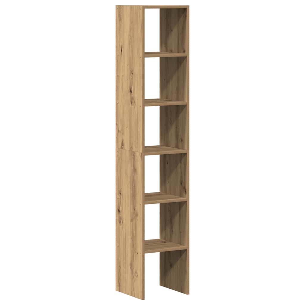 Librerie 2 pz Impilabili Rovere 30x30x80 cm Legno Multistrato | homemem39