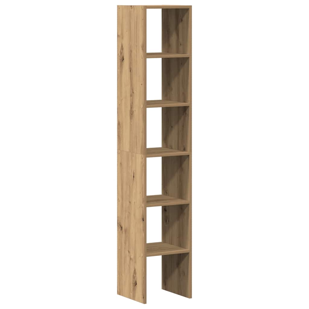 Librerie 2 pz Impilabili Rovere 30x30x80 cm Legno Multistrato | homemem39