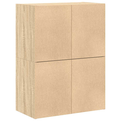 Armadi con 2 Cassetti 2 pz Rovere Sonoma 60x31x40 cm Truciolato | homemem39
