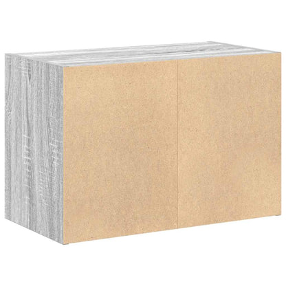 Armadio con 2 Cassetti Grigio Sonoma 60x31x40 cm in Truciolato - homemem39