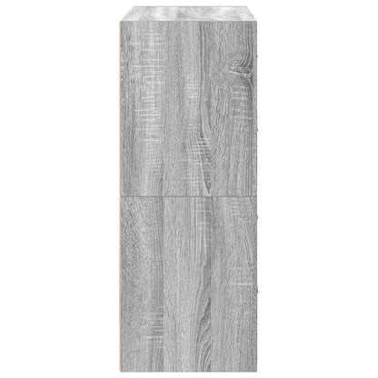 Armadi con 2 Cassetti 2 pz Grigio Sonoma 60x31x40 cm Truciolato - homemem39