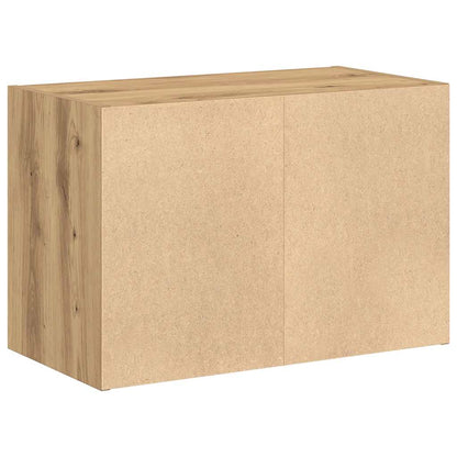 Armadio con 2 Cassetti Rovere Artigianale 60x31x40cm Truciolato - homemem39