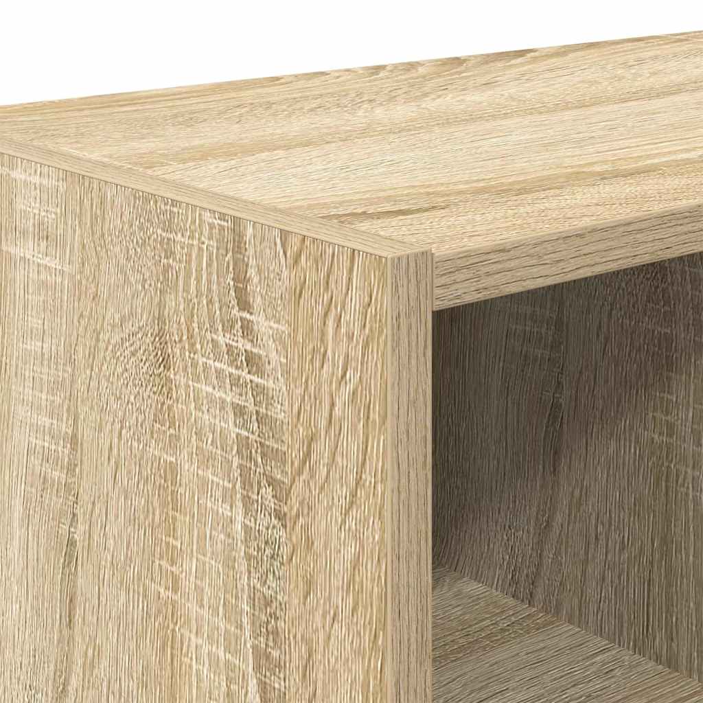 Scarpiera Impilabile Rovere Sonoma 89,5x30x40 cm | homemem39