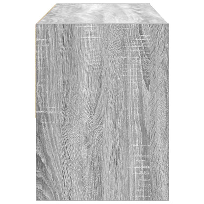Scarpiera Impilabile Grigio Sonoma 89,5x30x40 cm