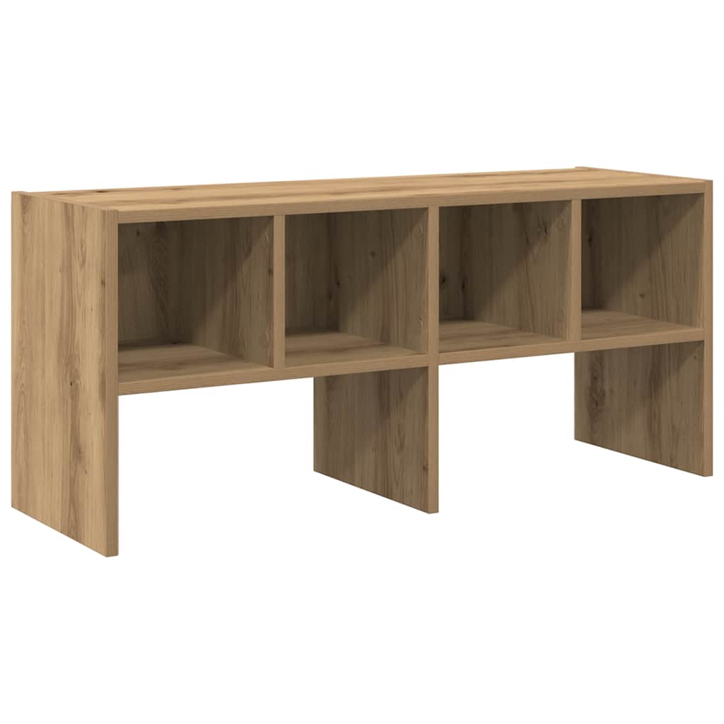 Scarpiera Impilabile Rovere Artigianale 89,5x30x40 cm | homemem39