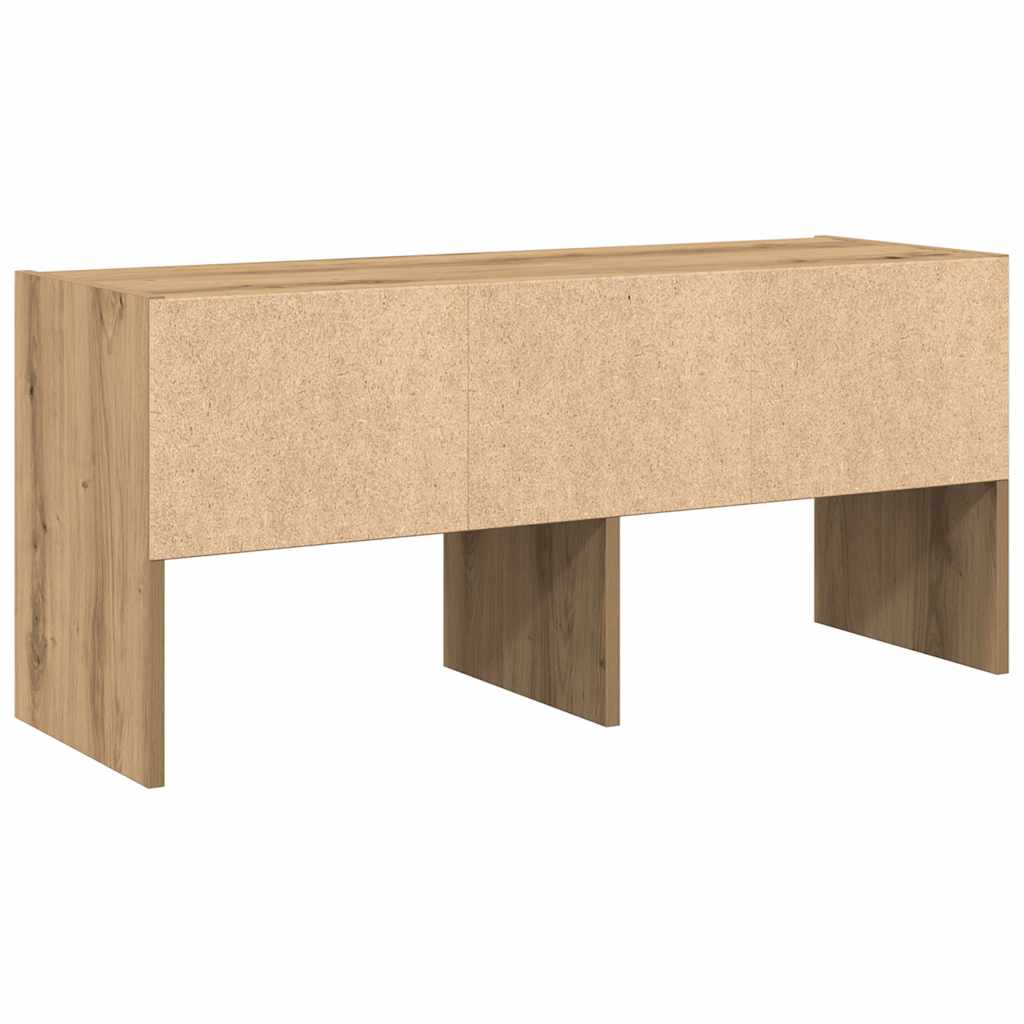 Scarpiera Impilabile Rovere Artigianale 89,5x30x40 cm | homemem39