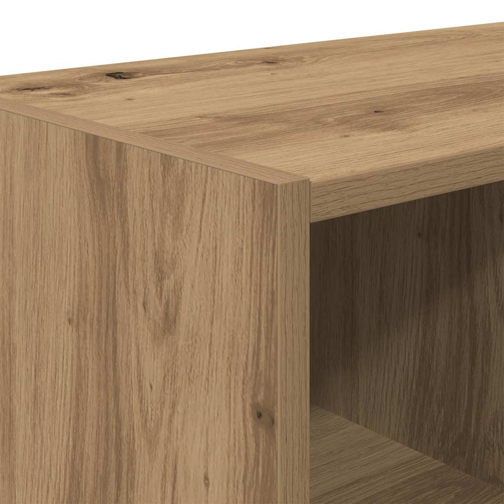 Scarpiera Impilabile Rovere Artigianale 89,5x30x40 cm | homemem39
