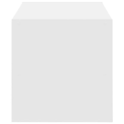 Scarpiera Impilabile Bianca 60x30x30,5 cm