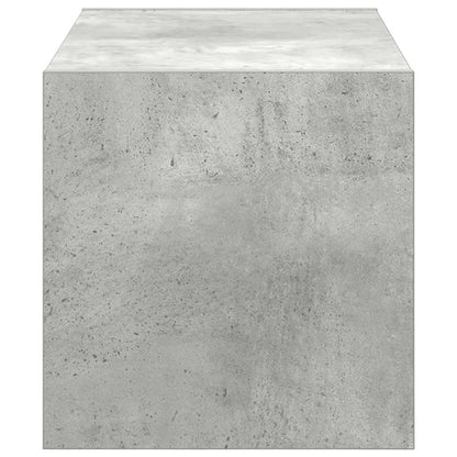 Scarpiera Impilabile Grigio Cemento 60x30x30,5 cm
