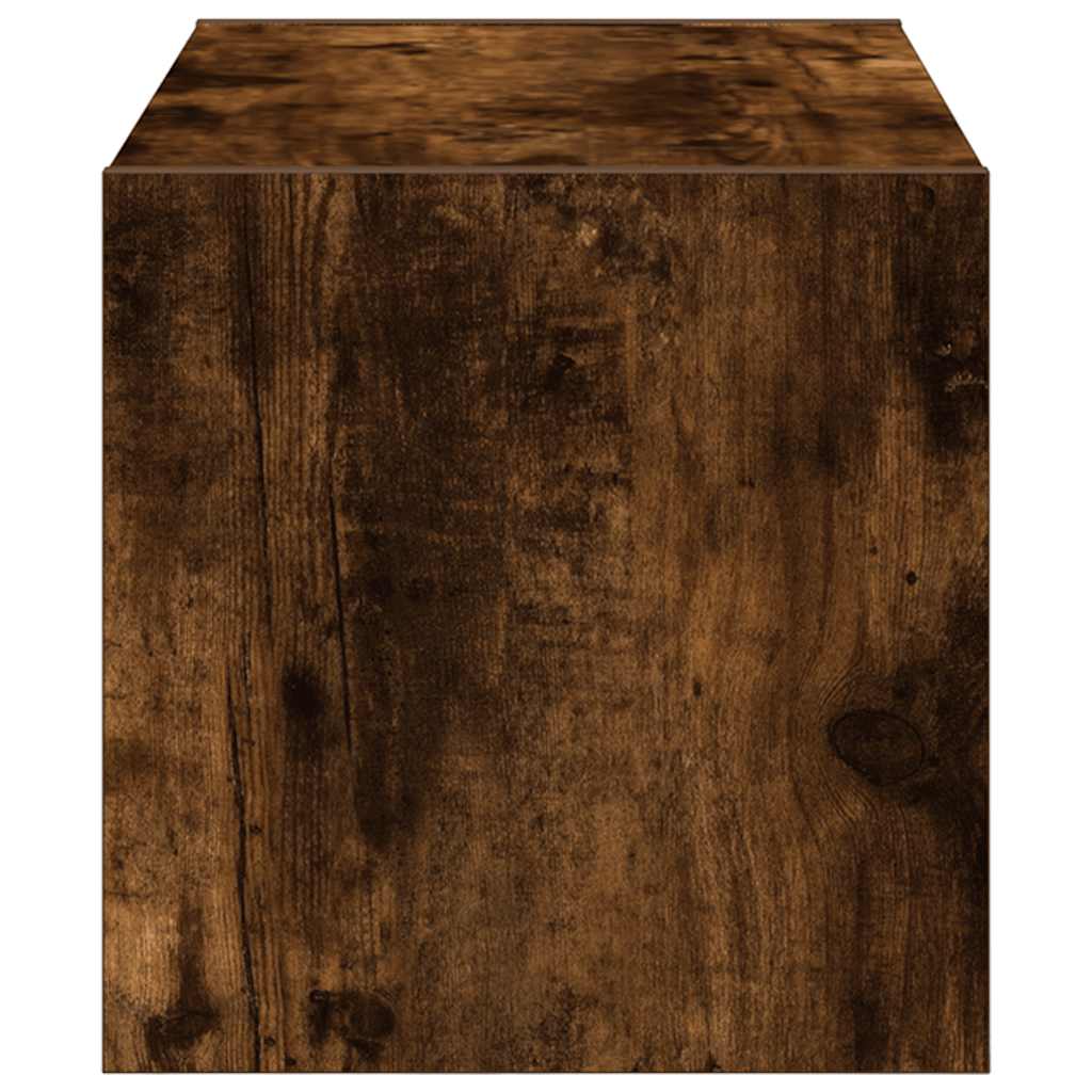 Scarpiera Impilabile Rovere Fumo 60x30x30,5 cm