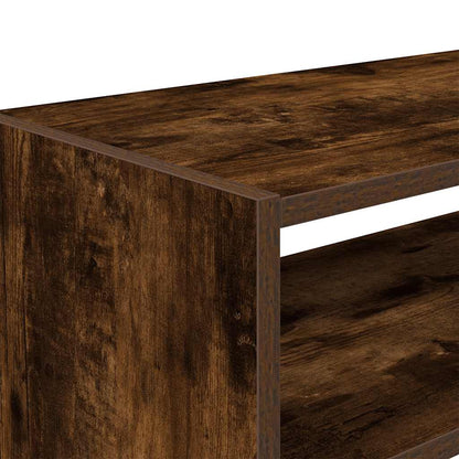 Scarpiera Impilabile Rovere Fumo 60x30x30,5 cm