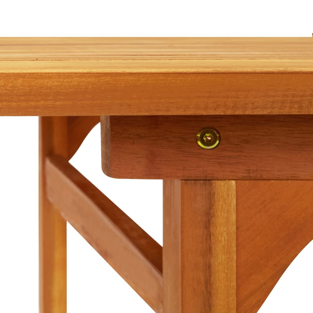 Set da Pranzo da Giardino 7pz 180x90x75cm Legno Massello Acacia | homemem39