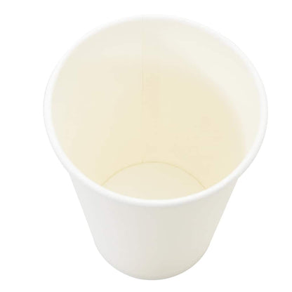 Bicchieri da Caffè in Carta 1000 pz 12oz 300ml Bianco | homemem39