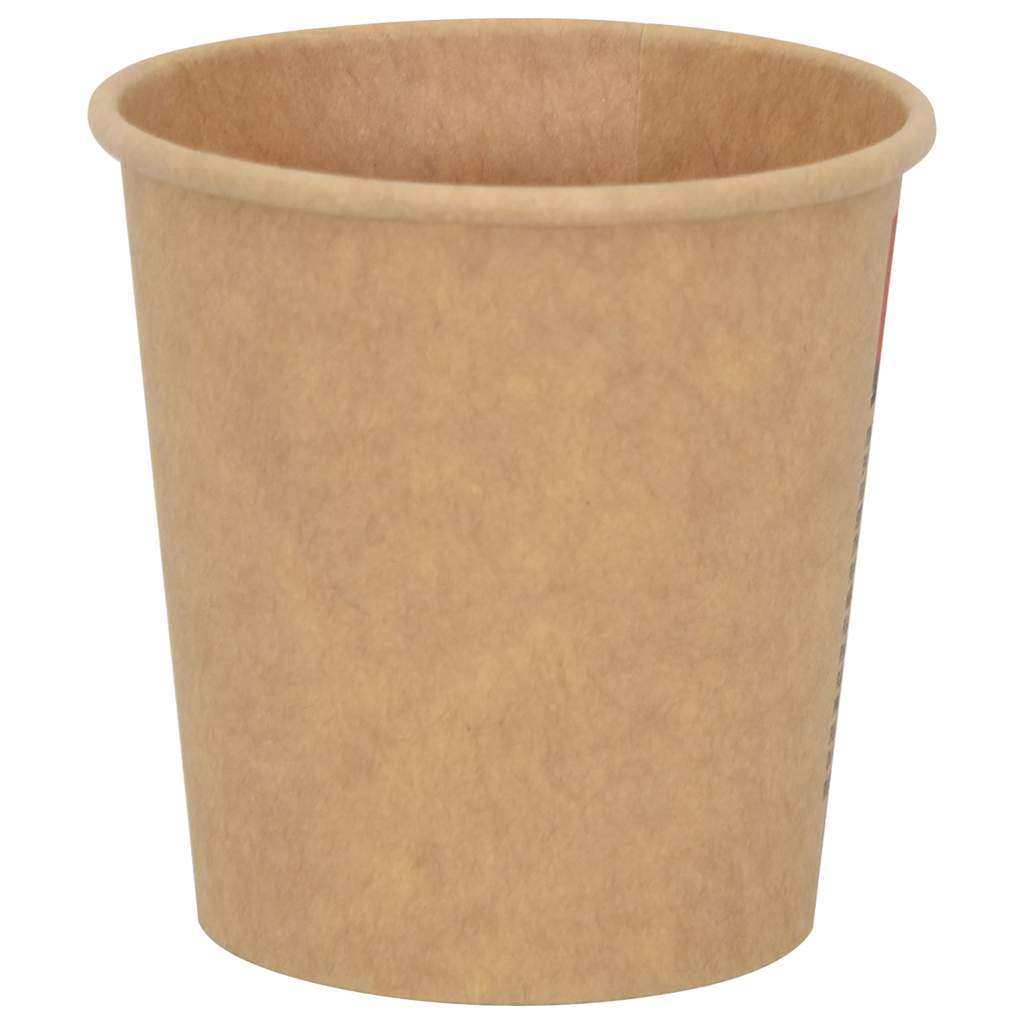 Bicchieri da Caffè in Carta 1000 pz 4oz 100ml Marrone | homemem39