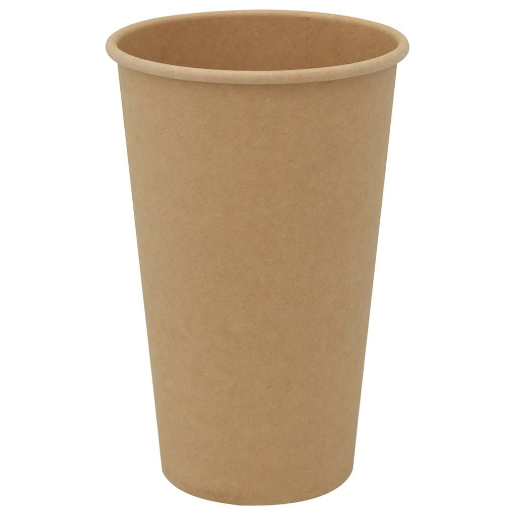 Bicchieri da Caffè in Carta 1000 pz 16oz 400ml Marrone | homemem39