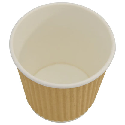 Bicchieri da Caffè in Carta 1000 pz 4oz 100ml Marrone | homemem39
