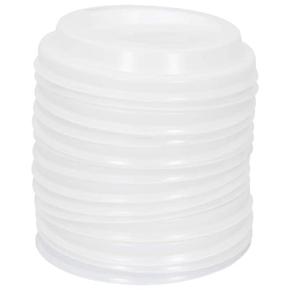 Coperchi Tazze da Caffè Carta Ø60mm 4oz 1000 pz Plastica Bianca | homemem39