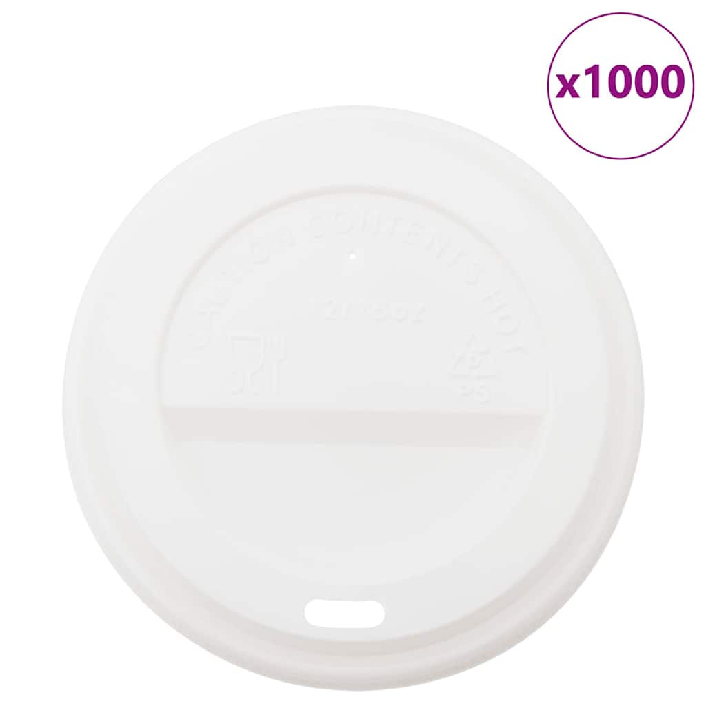 Coperchi Tazze da Caffè Carta Ø90 mm 12oz/16oz 1000 pz Plastica | homemem39