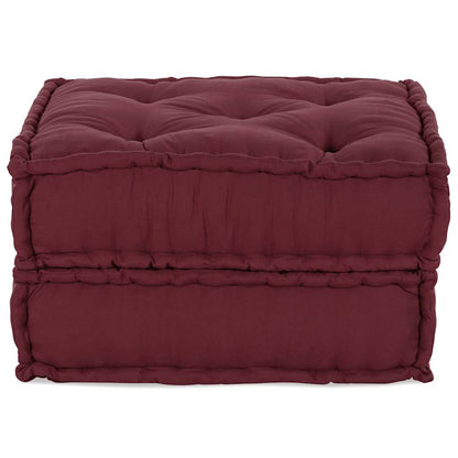 Divano Componibile Marrone Rossiccio 70x70x36 in Tessuto