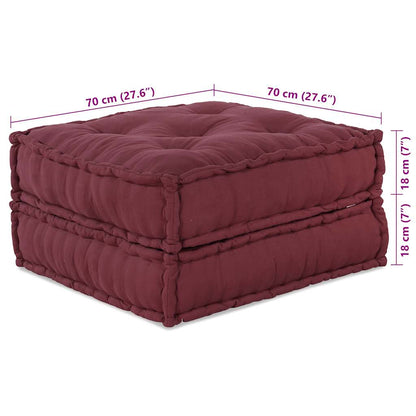 Divano Componibile Marrone Rossiccio 70x70x36 in Tessuto | homemem39