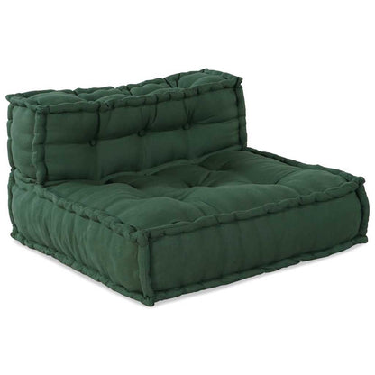 Divano Componibile Verde 70x70x54 in Tessuto