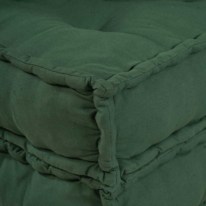 Divano Componibile Verde 70x70x54 in Tessuto | homemem39