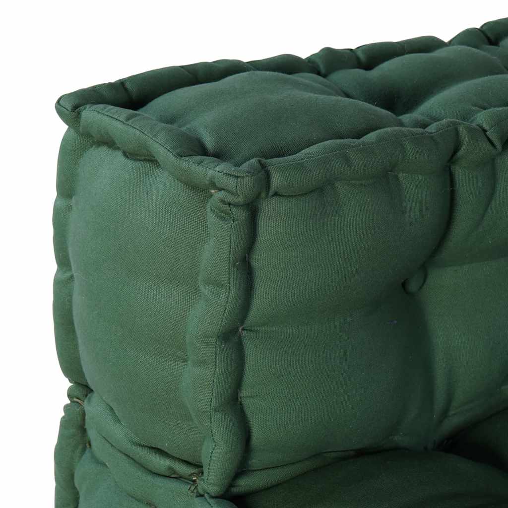 Divano Componibile Verde 70x70x54 in Tessuto