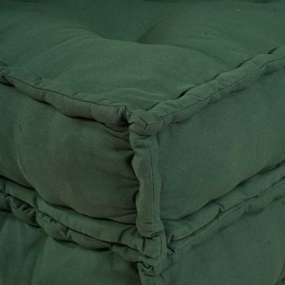 Divano Componibile Verde 70x70x36 in Tessuto