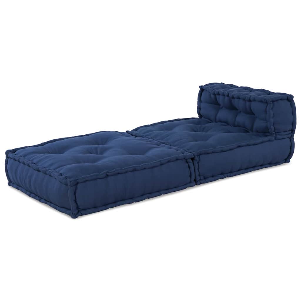 Unità di Divano Modulare Indaco 70 x 70 x 56 cm Tessuto | homemem39