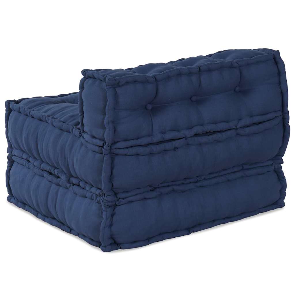 Unità di Divano Modulare Indaco 70 x 70 x 56 cm Tessuto | homemem39